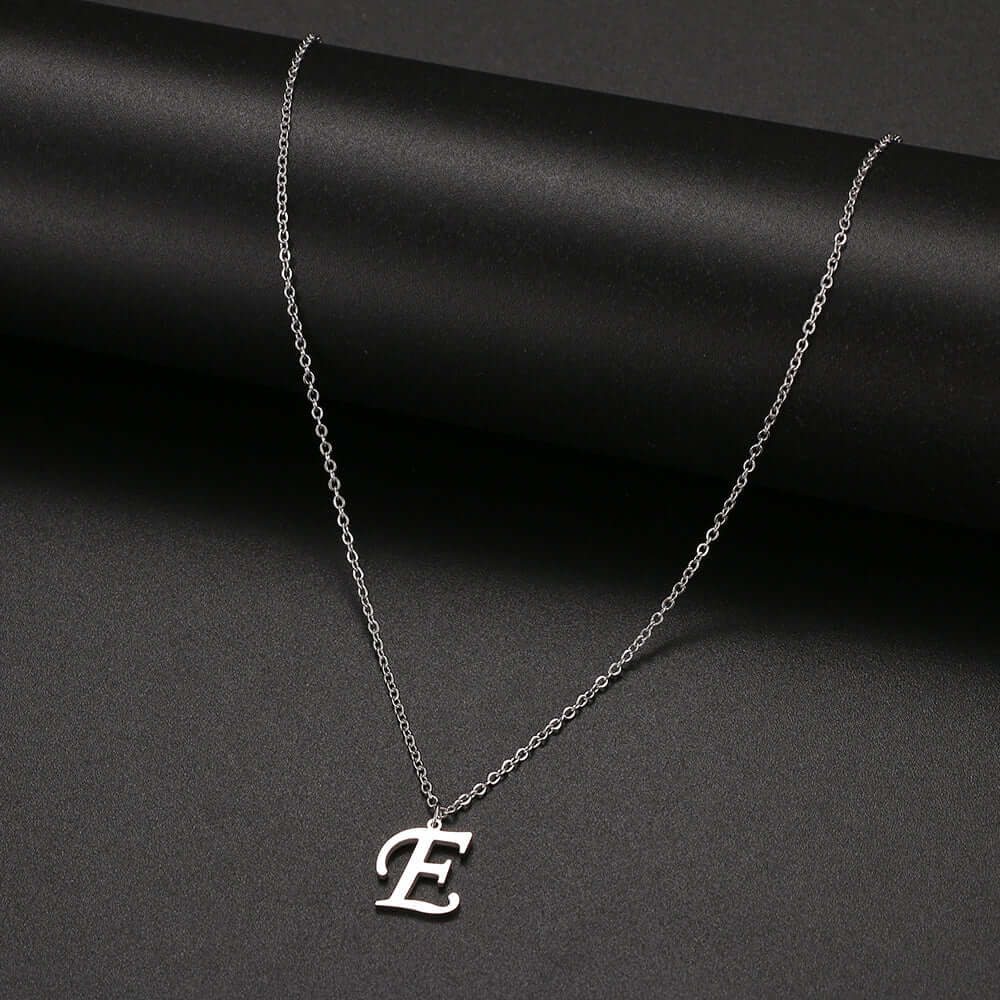 Initial Letter Pendant Necklace | MSHSM