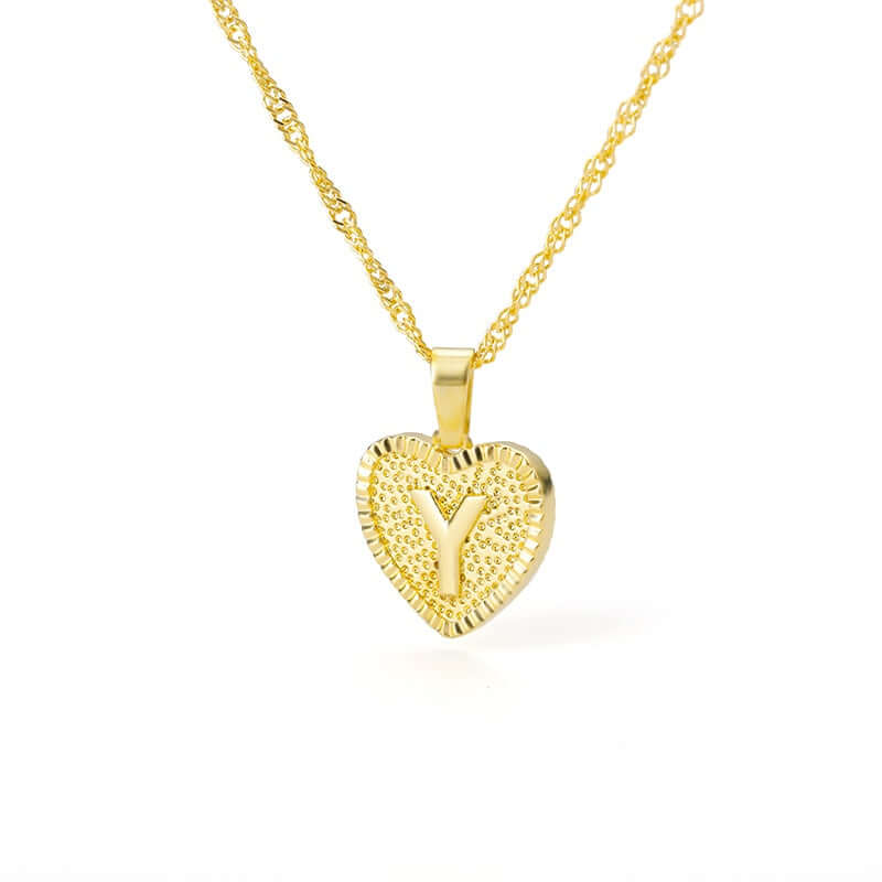 Alphabet Heart Chain Choker | MSHSM