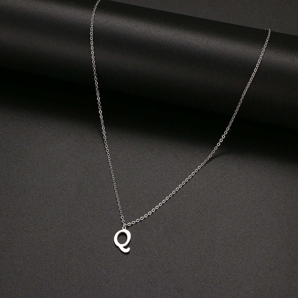 Initial Letter Pendant Necklace | MSHSM