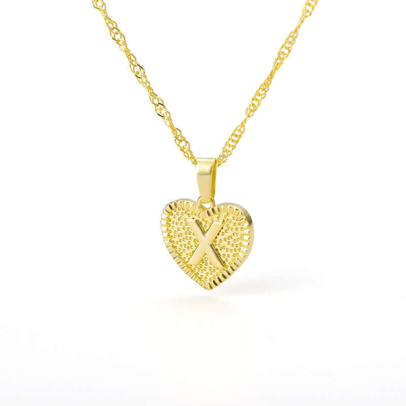 Alphabet Heart Chain Choker | MSHSM