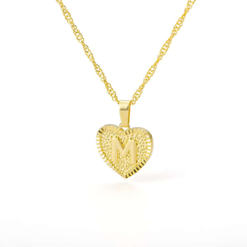 Alphabet Heart Chain Choker | MSHSM