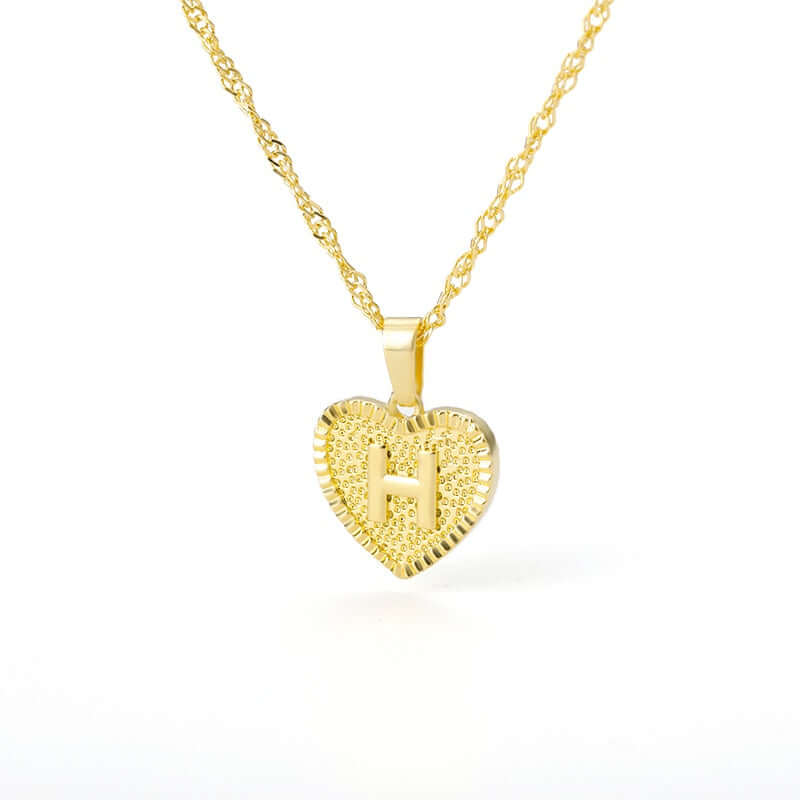 Alphabet Heart Chain Choker | MSHSM