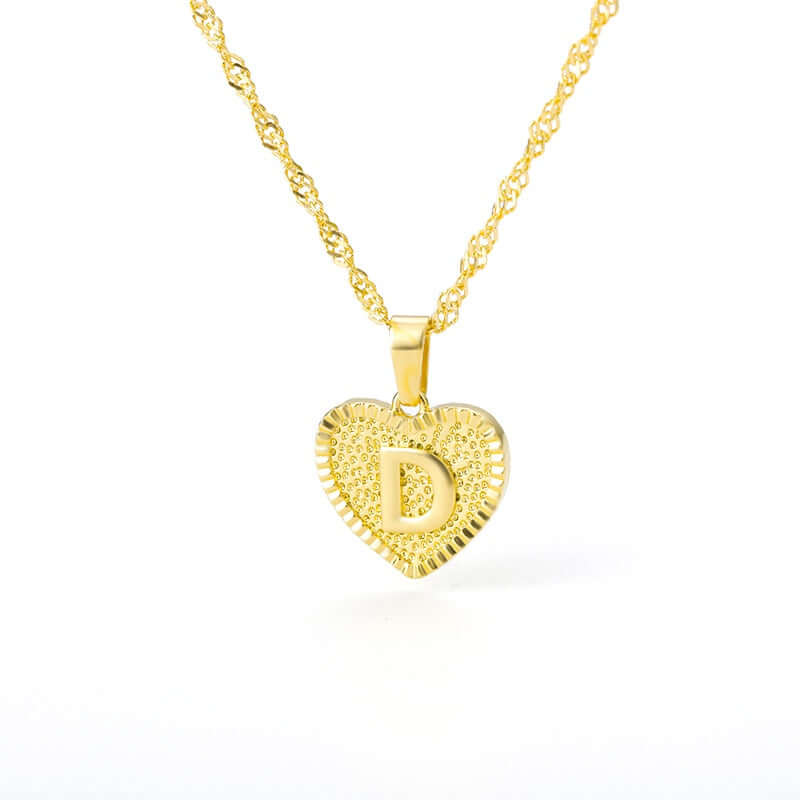 Alphabet Heart Chain Choker | MSHSM