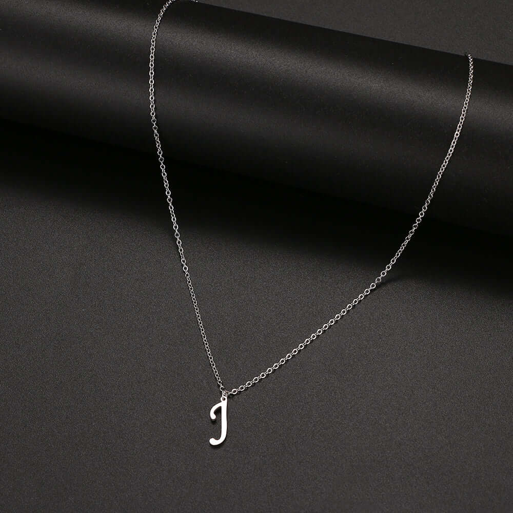 Initial Letter Pendant Necklace | MSHSM