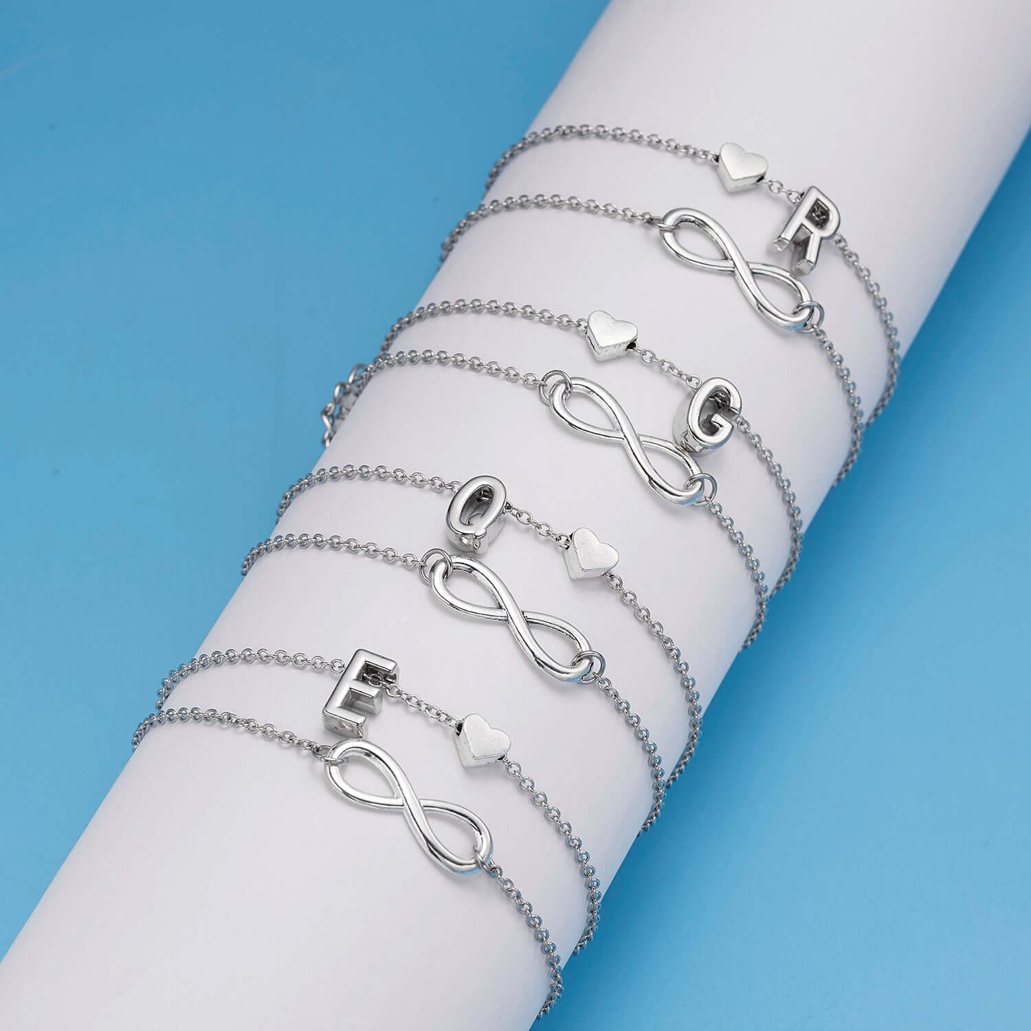 Avery Initial Letter Anklets | MSHSM