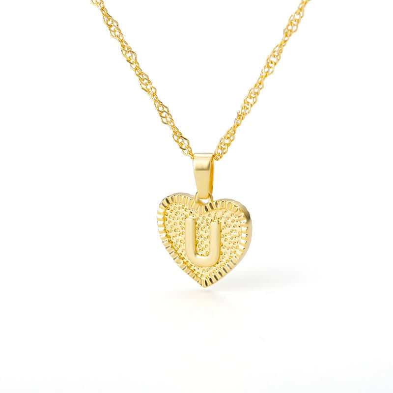 Alphabet Heart Chain Choker | MSHSM