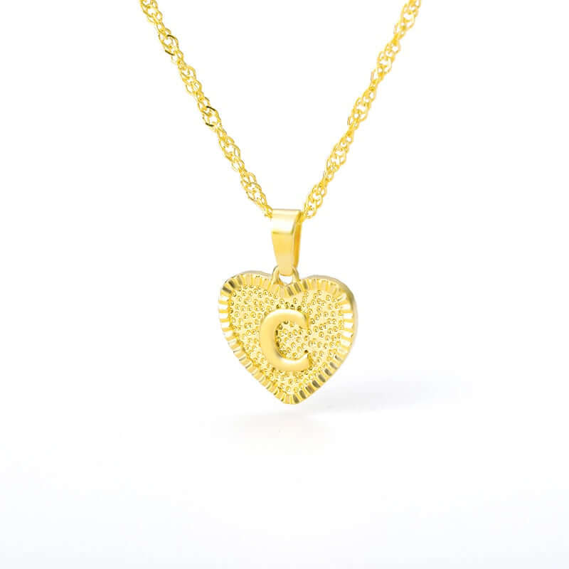 Alphabet Heart Chain Choker | MSHSM