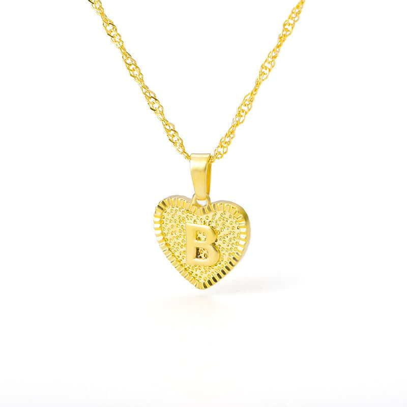 Alphabet Heart Chain Choker | MSHSM