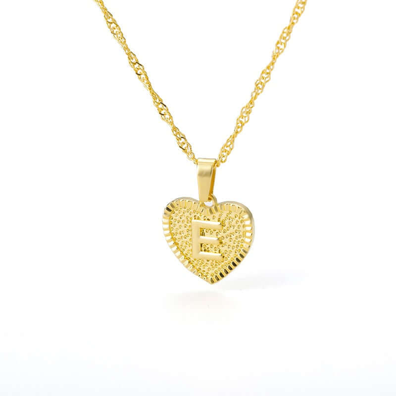 Alphabet Heart Chain Choker | MSHSM