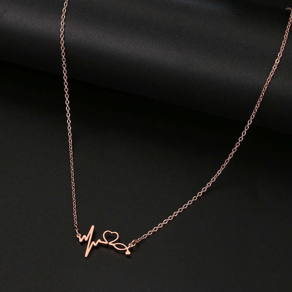 Stethoscope Heartbeat Necklace | MSHSM