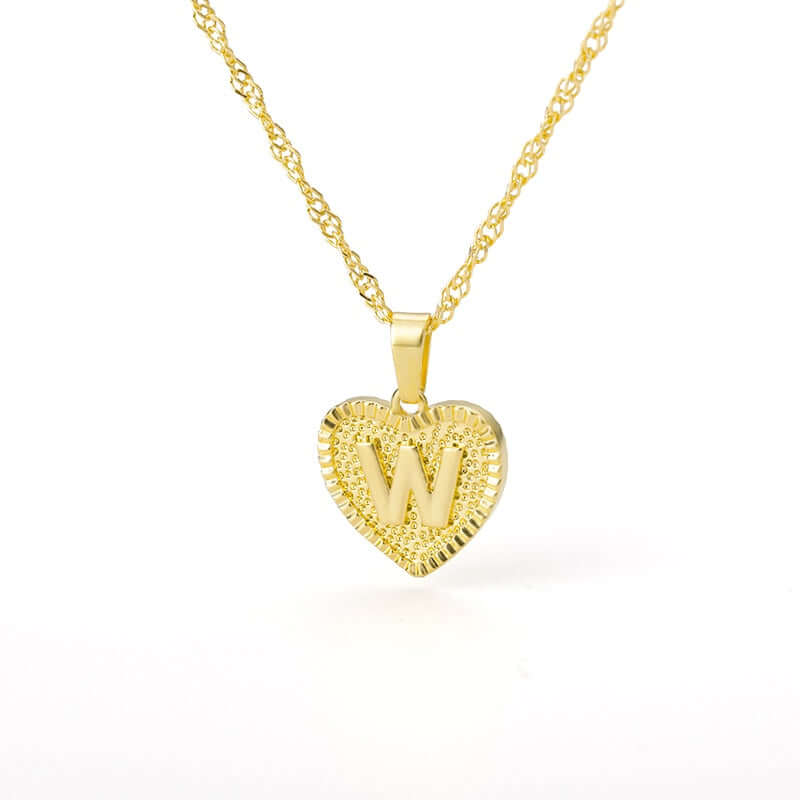 Alphabet Heart Chain Choker | MSHSM