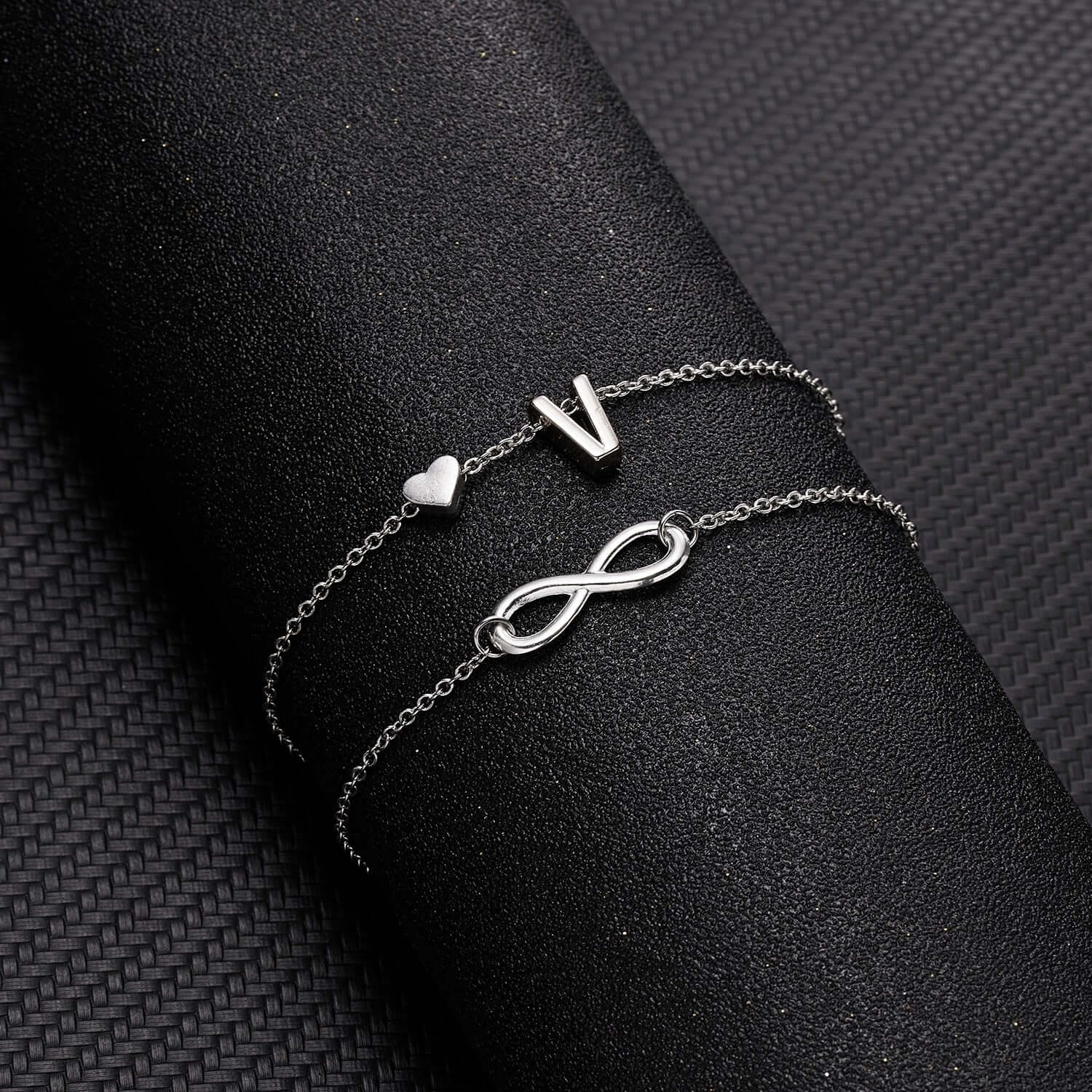 Avery Initial Letter Anklets | MSHSM
