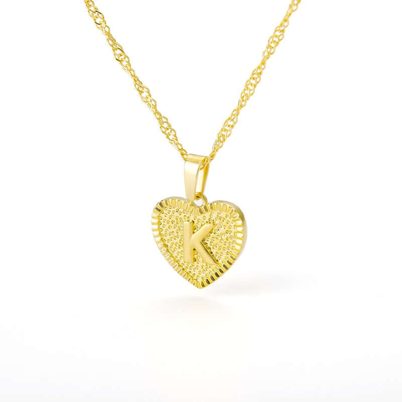 Alphabet Heart Chain Choker | MSHSM