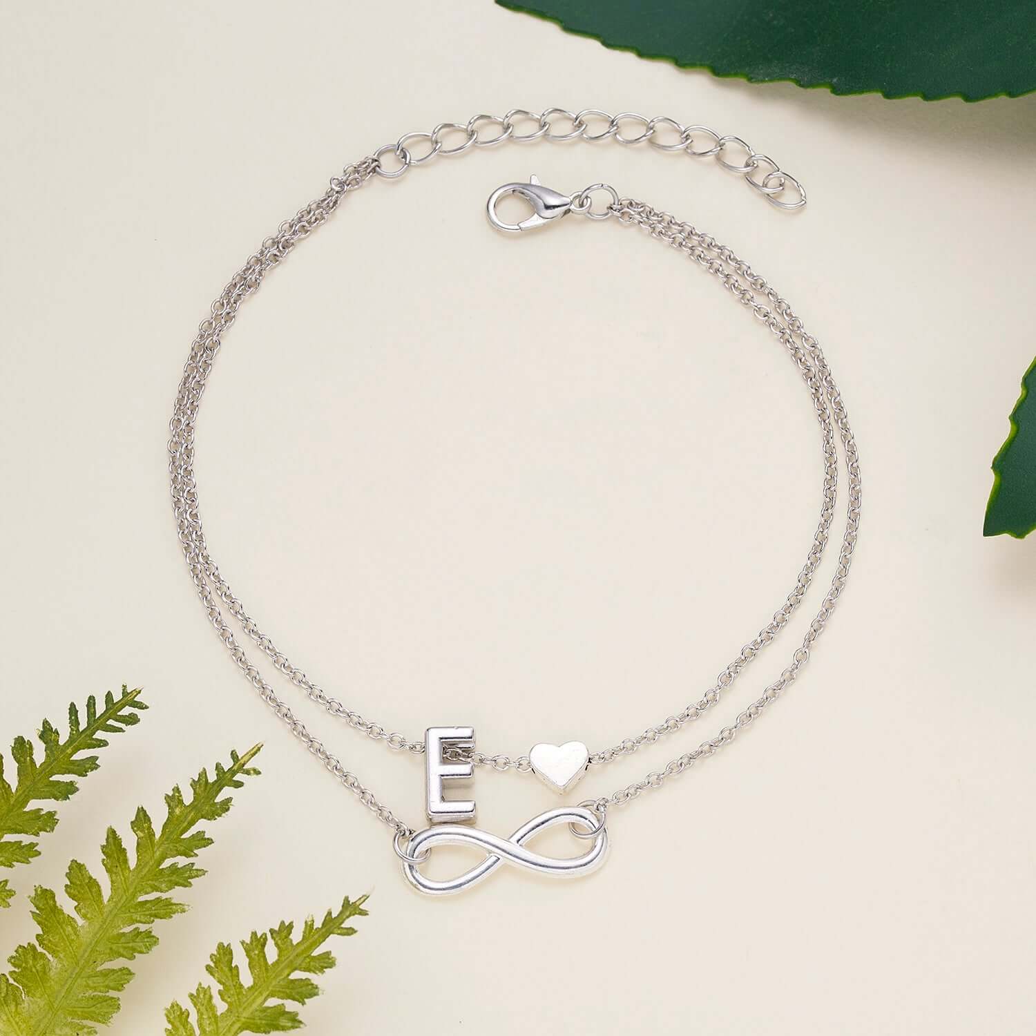 Avery Initial Letter Anklets | MSHSM