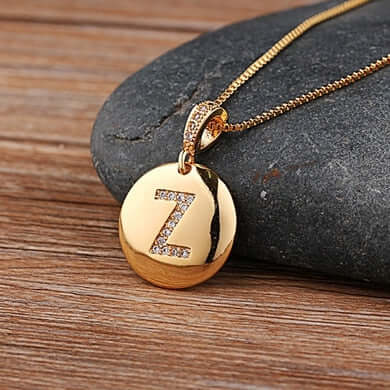 Skylar Initial Letter Charm Pendants | MSHSM
