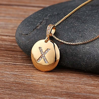 Skylar Initial Letter Charm Pendants | MSHSM