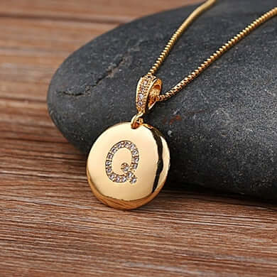 Skylar Initial Letter Charm Pendants | MSHSM
