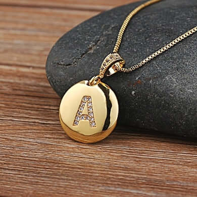 Skylar Initial Letter Charm Pendants | MSHSM