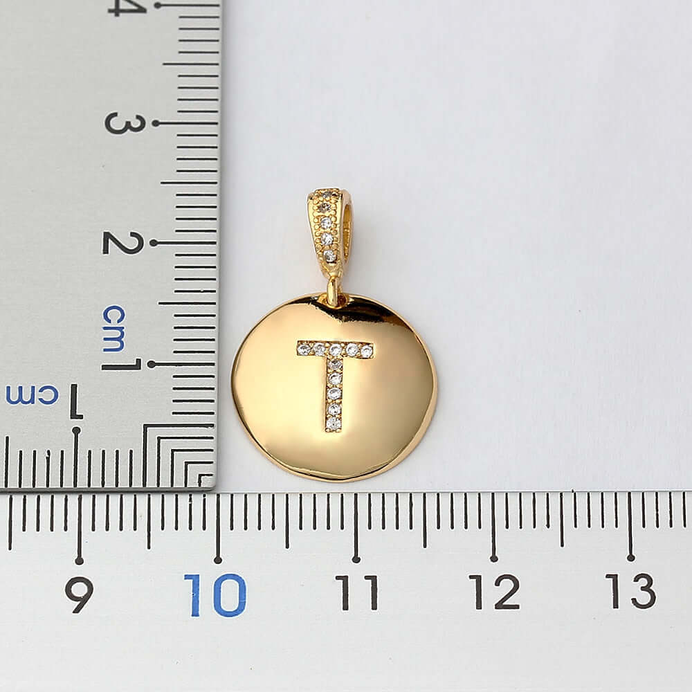 Skylar Initial Letter Charm Pendants | MSHSM
