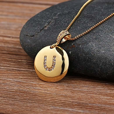 Skylar Initial Letter Charm Pendants | MSHSM