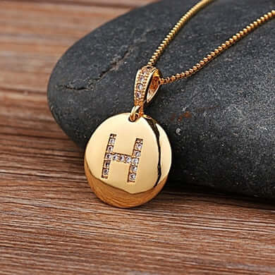 Skylar Initial Letter Charm Pendants | MSHSM