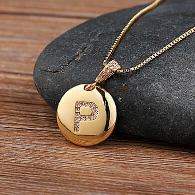 Skylar Initial Letter Charm Pendants | MSHSM