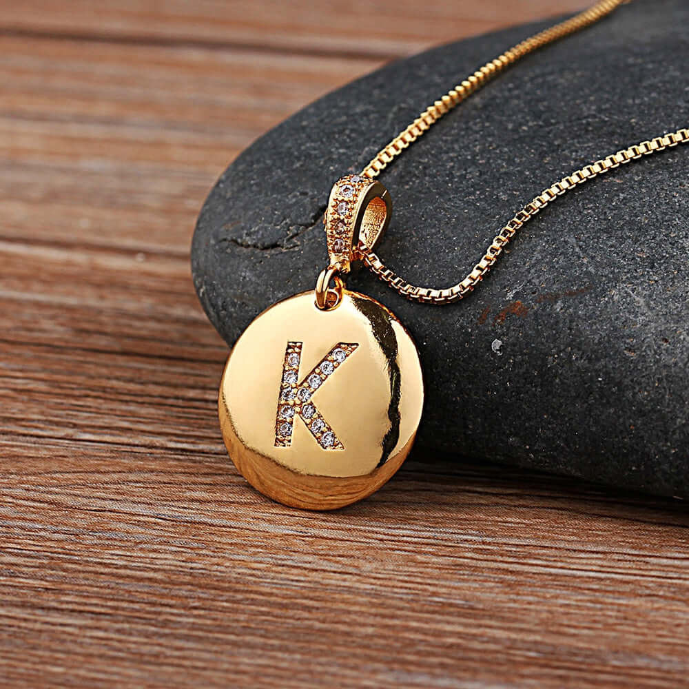 Skylar Initial Letter Charm Pendants | MSHSM