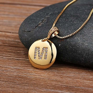 Skylar Initial Letter Charm Pendants | MSHSM