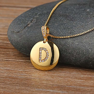 Skylar Initial Letter Charm Pendants | MSHSM