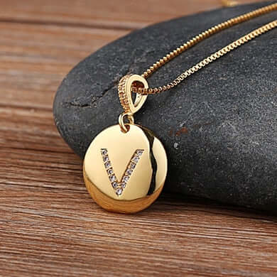 Skylar Initial Letter Charm Pendants | MSHSM