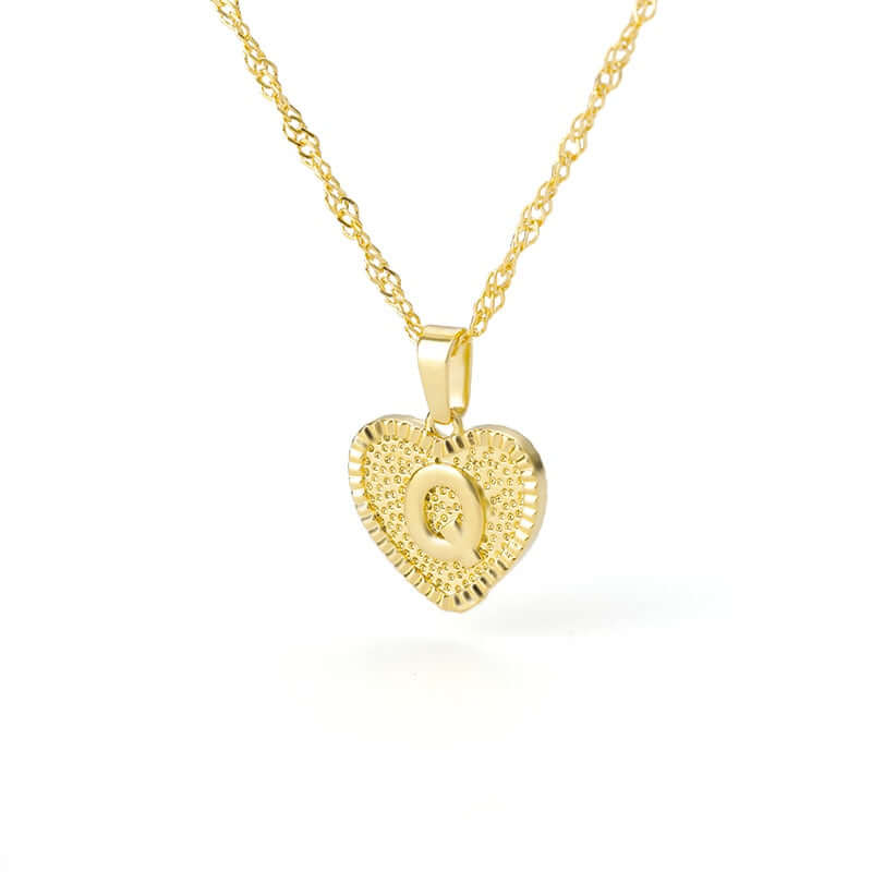 Alphabet Heart Chain Choker | MSHSM