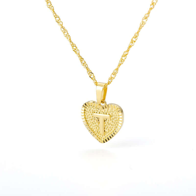 Alphabet Heart Chain Choker | MSHSM