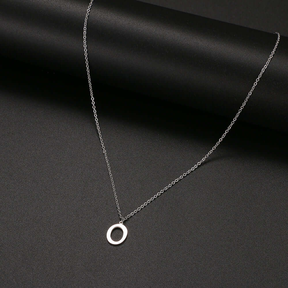 Initial Letter Pendant Necklace | MSHSM