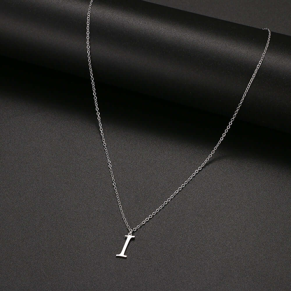 Initial Letter Pendant Necklace | MSHSM