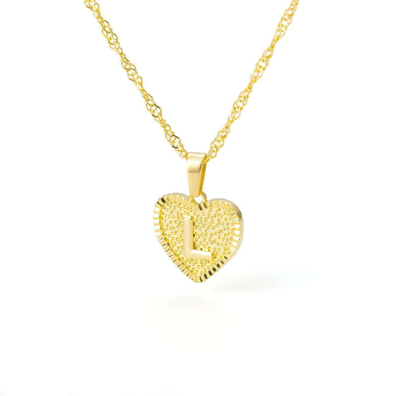Alphabet Heart Chain Choker | MSHSM