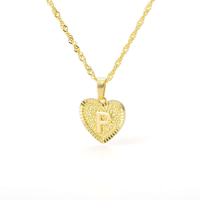 Alphabet Heart Chain Choker | MSHSM