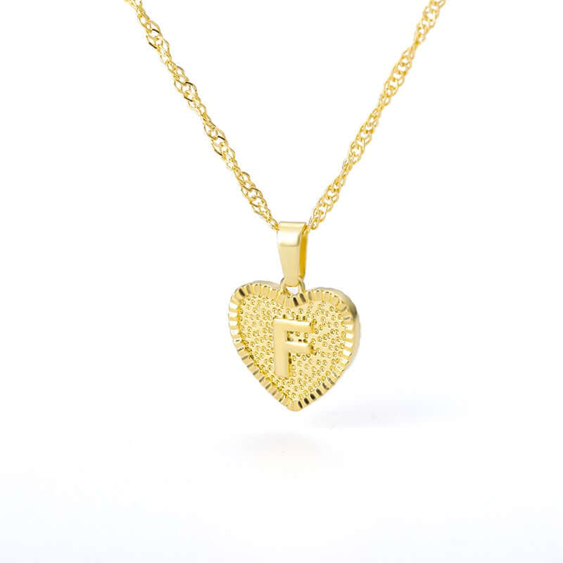 Alphabet Heart Chain Choker | MSHSM