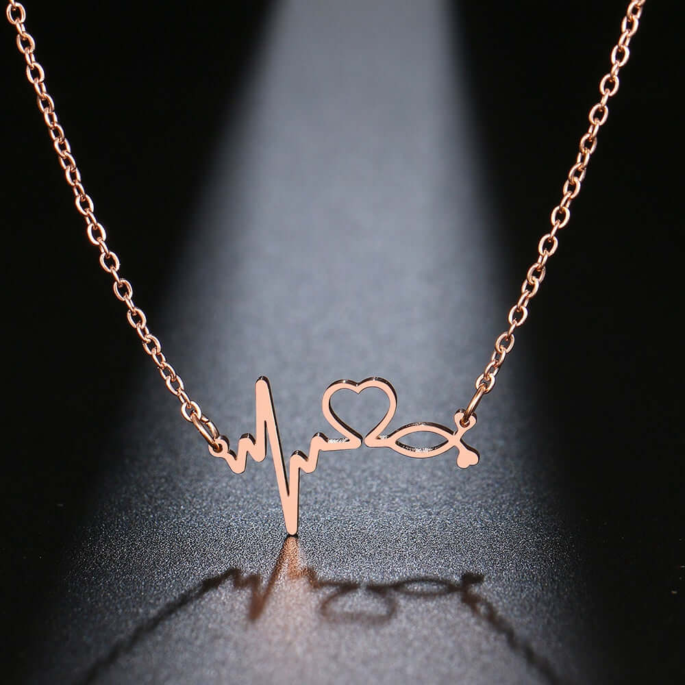 Stethoscope Heartbeat Necklace | MSHSM