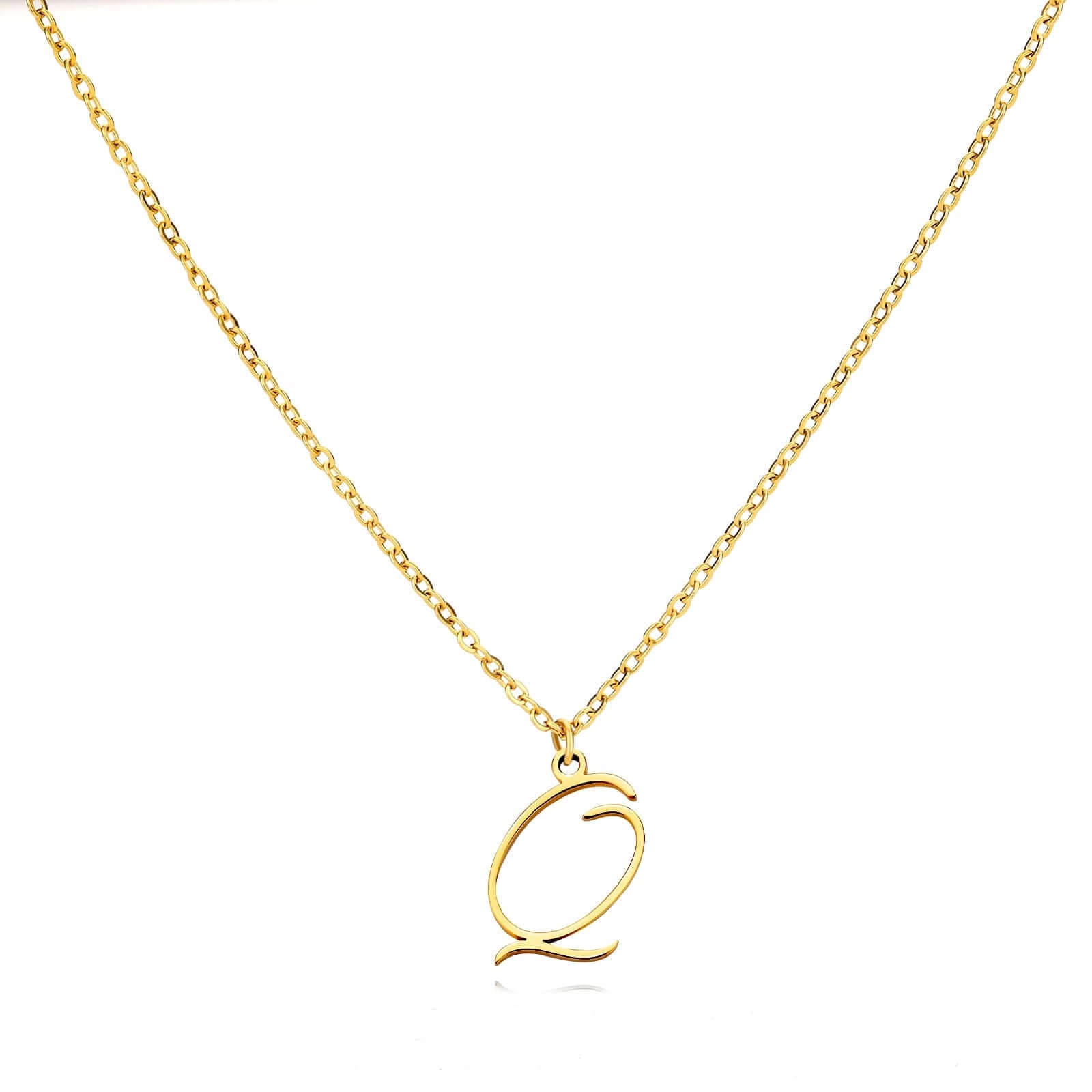 Summer Initial Letter Necklace | MSHSM