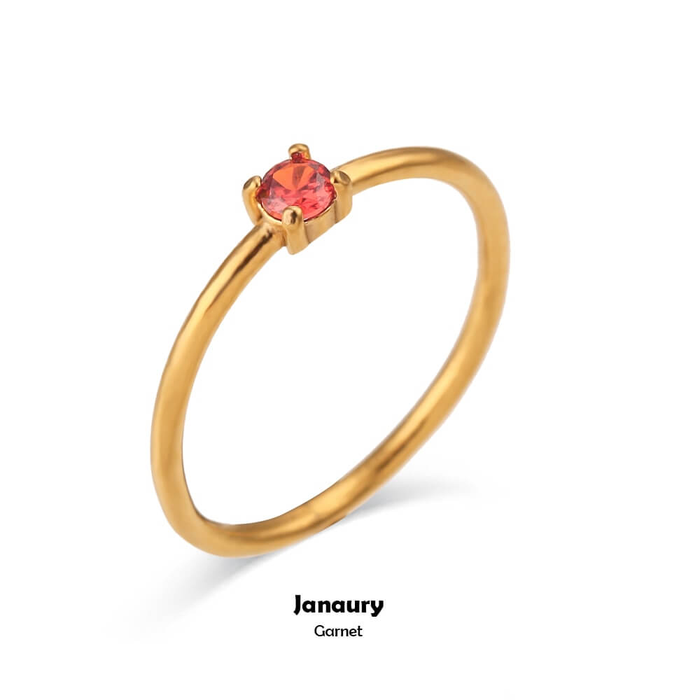 Freya Tiny Birthstone Rings | MSHSM