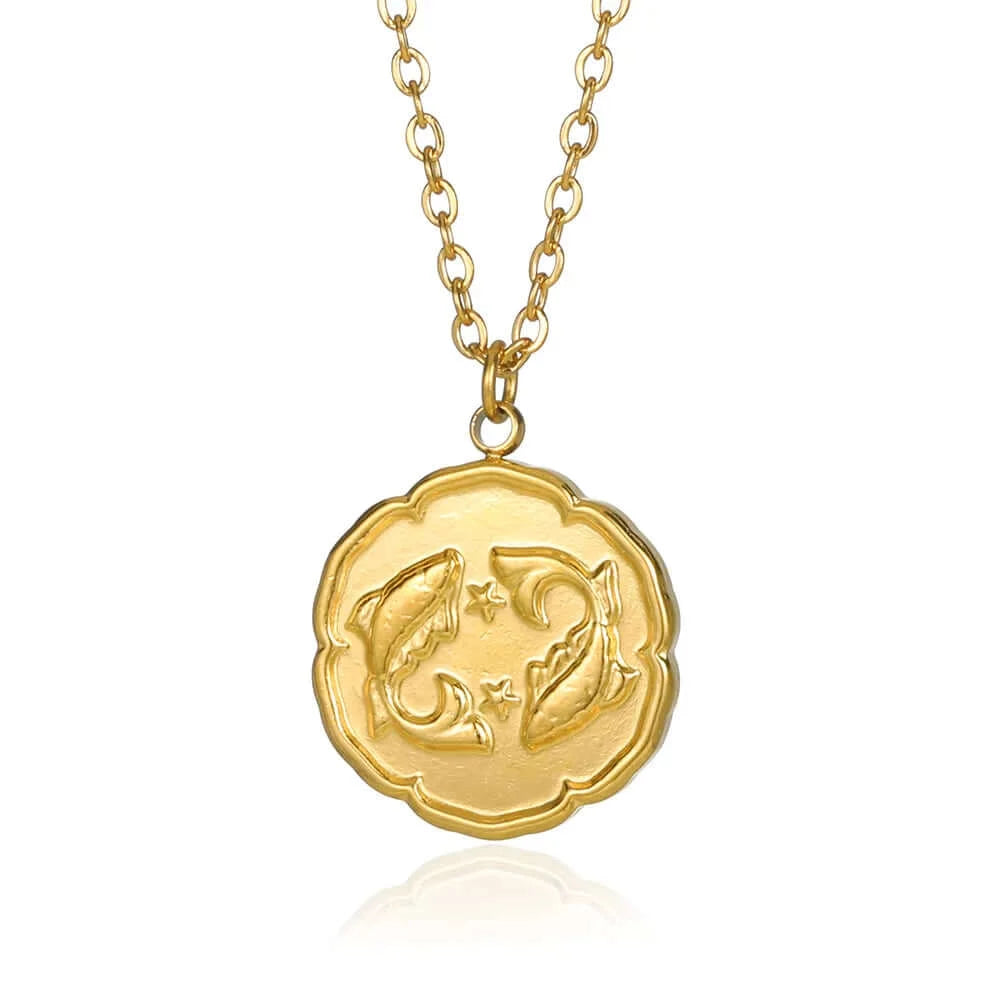 Kaia Constellation Coin Pendant | MSHSM