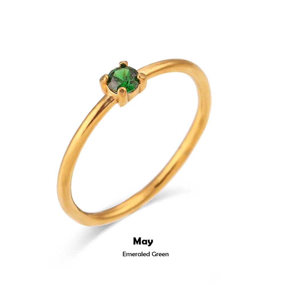 Freya Tiny Birthstone Rings | MSHSM