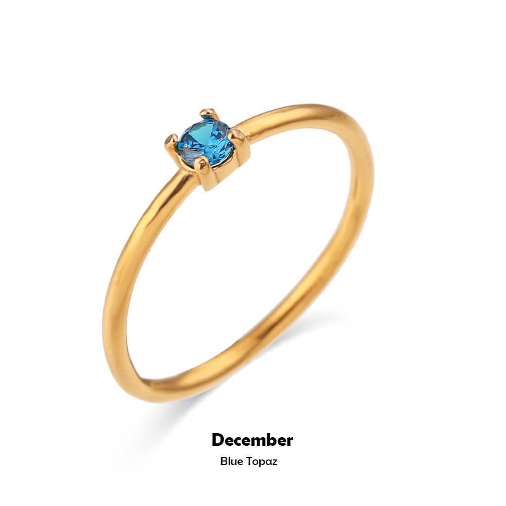 Freya Tiny Birthstone Rings | MSHSM