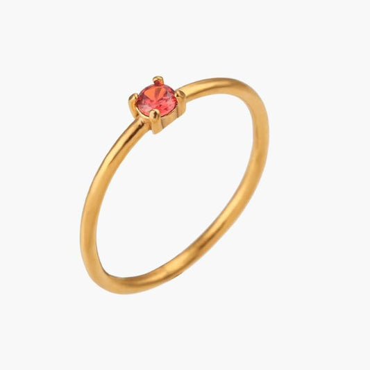 Freya Tiny Birthstone Rings | MSHSM