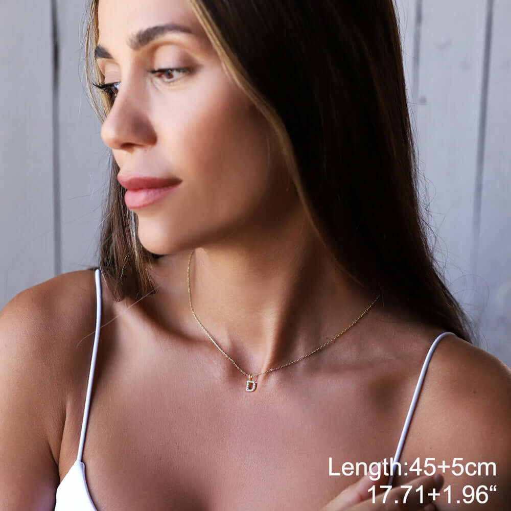 Initial Alphabet Letter Necklace | MSHSM
