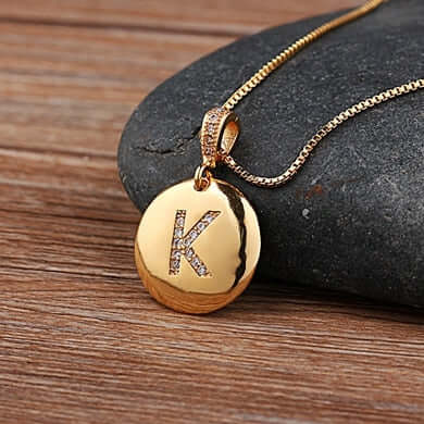 Skylar Initial Letter Charm Pendants | MSHSM