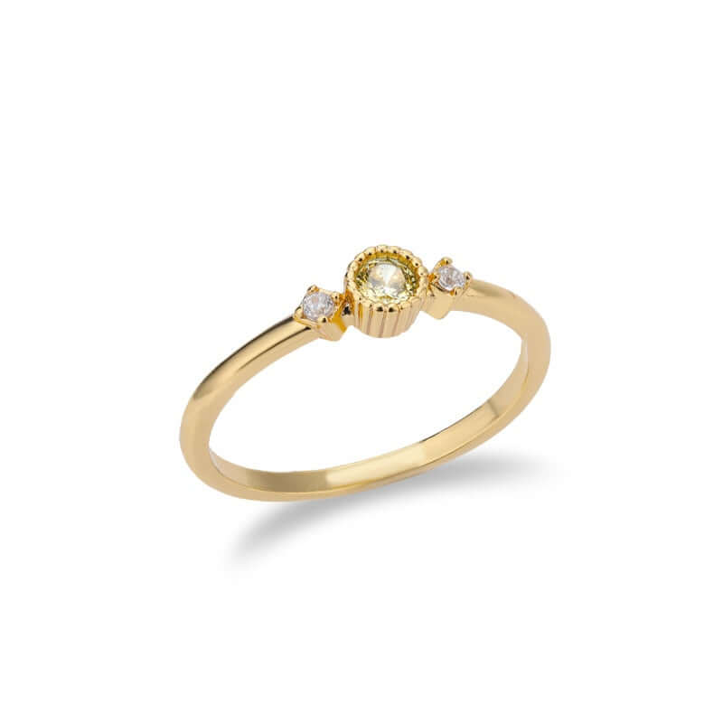 Freya Mini Birthstone Ring | MSHSM