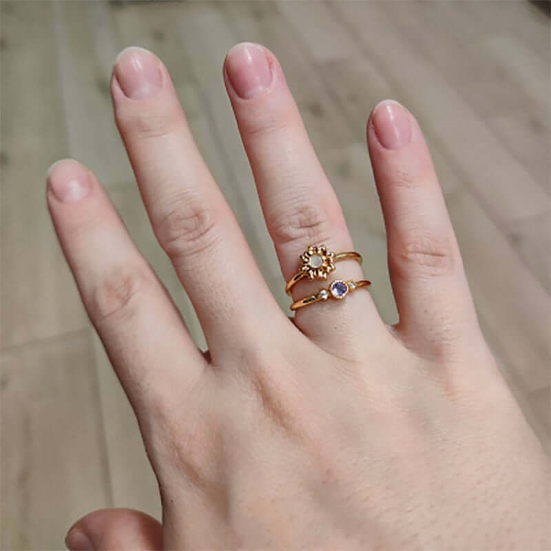 Freya Mini Birthstone Ring | MSHSM