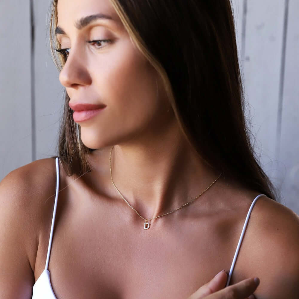 Initial Alphabet Letter Necklace | MSHSM