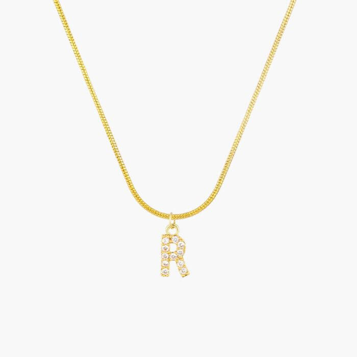 Aria Initial Choker Necklace | MSHSM